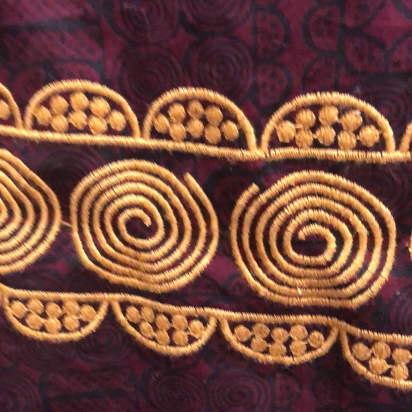 Girls From Savoy Aubergine Sky Dress Moth Sweater - Picture 6 of 8